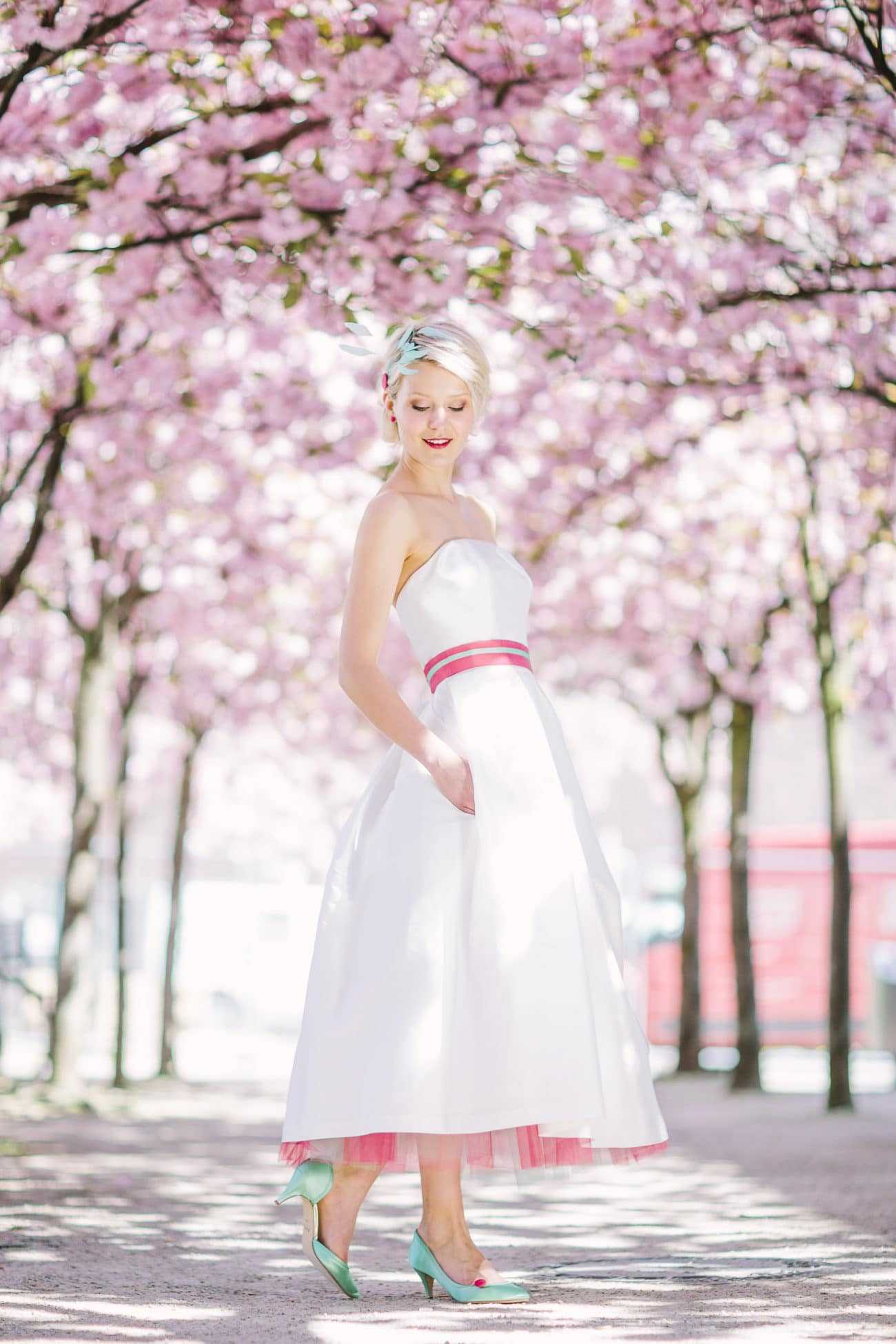 Ein Brautkleid mit Tadaaa-Effekt