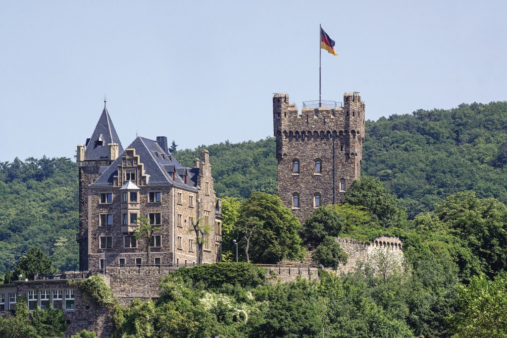 Rhein / Bingen / Burg Klopp