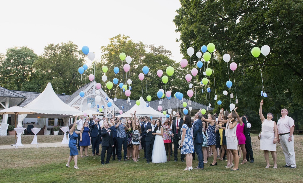 Real Wedding Story Luftballons