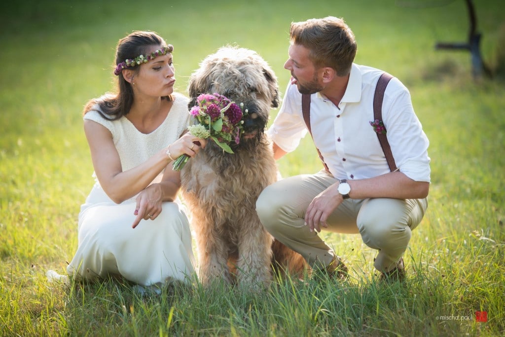 Real Wedding Story - Nina & Denis mit Hund