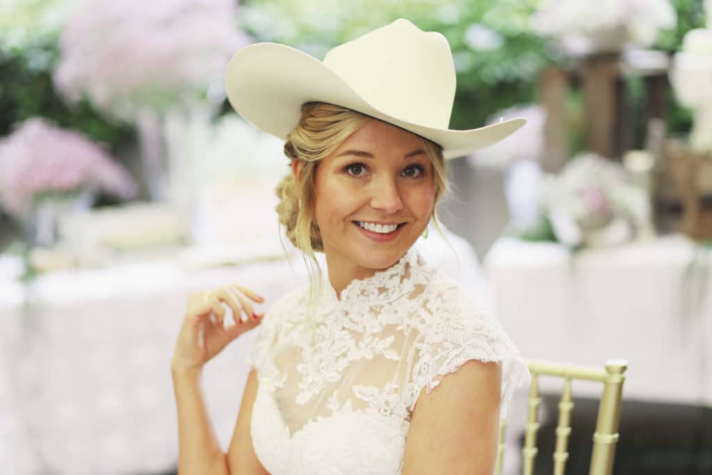 Country Hochzeit Brautstyling