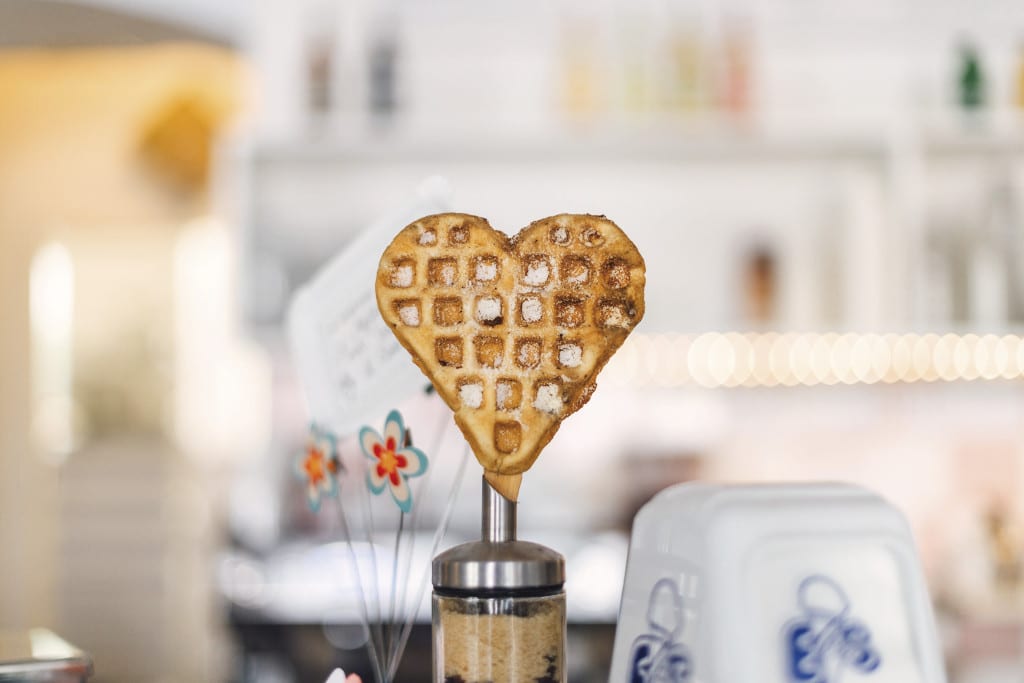 Hochzeitsplanung Waffelherz