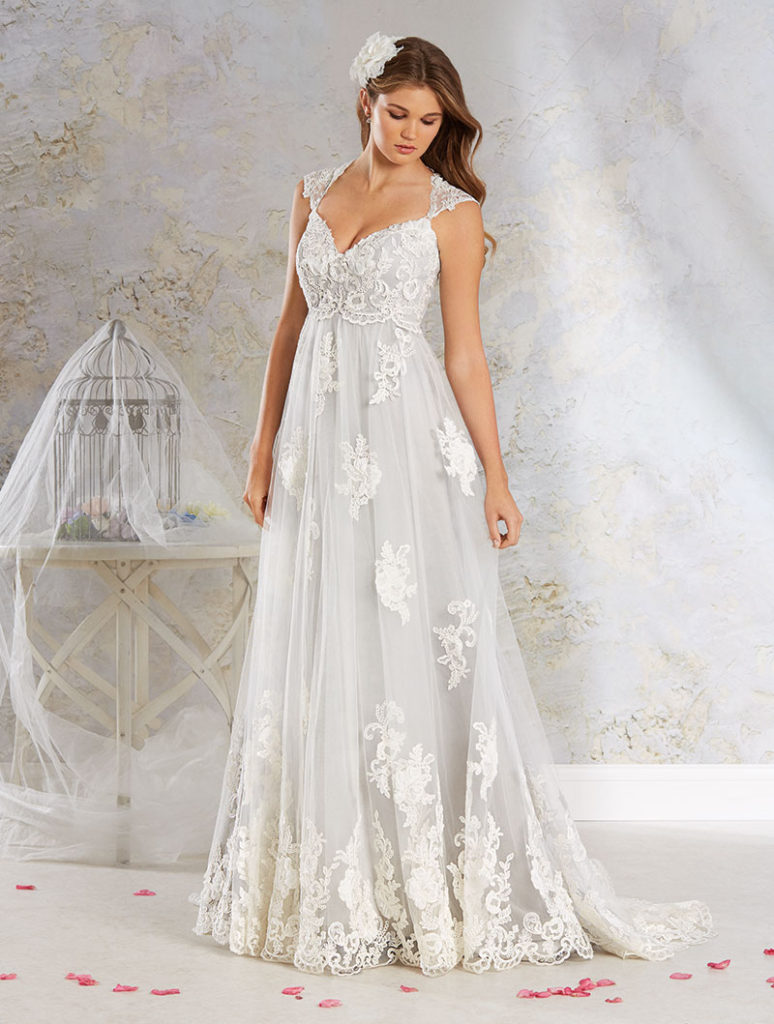 Alfred Angelo Brautkleid Modern Vintage
