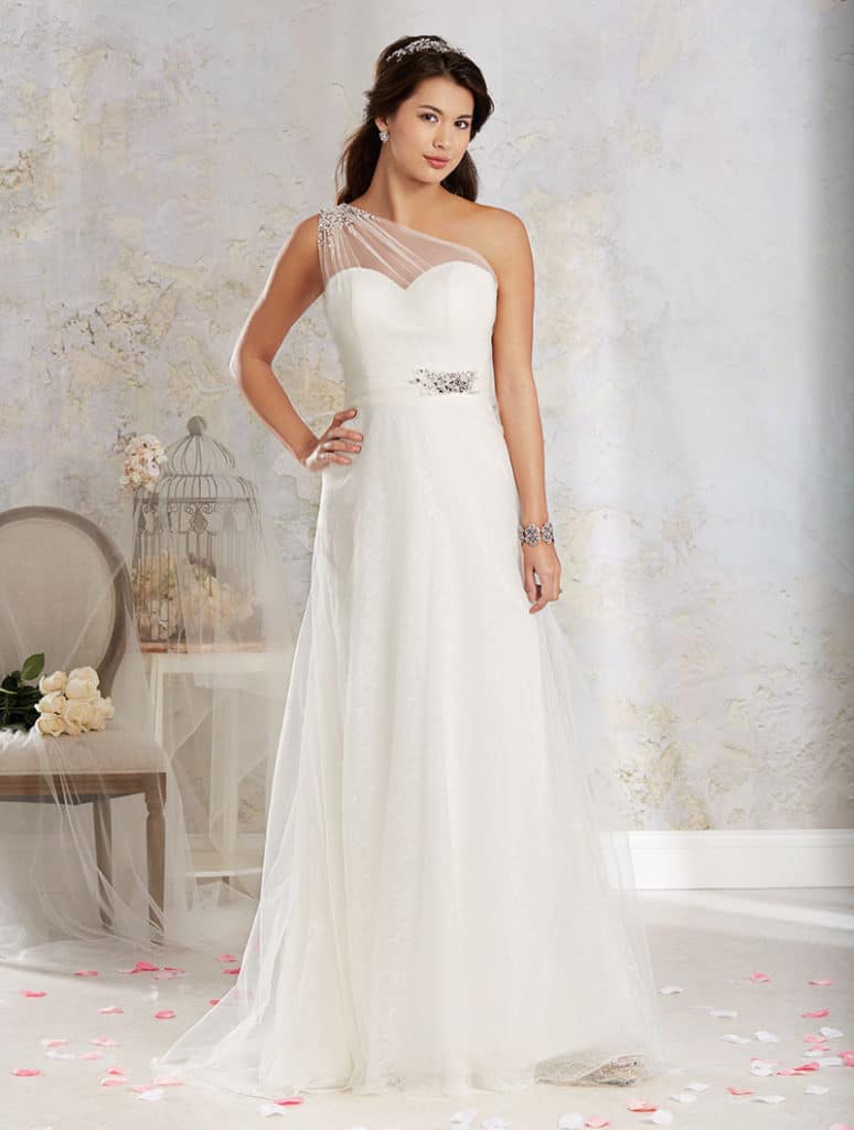 Alfred Angelo Brautkleid Modern Vintage