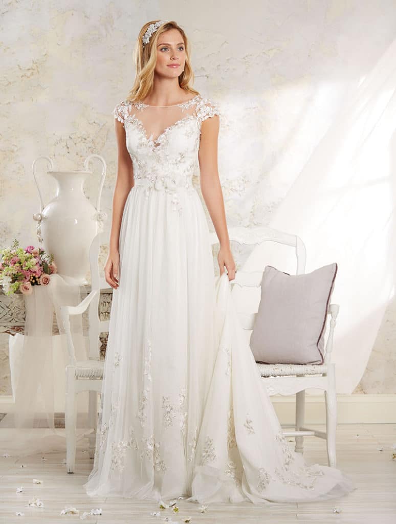Alfred Angelo Brautkleid Modern Vintage