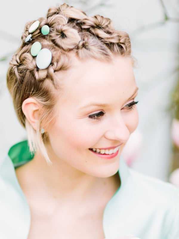 Brautfrisuren für kurze haare