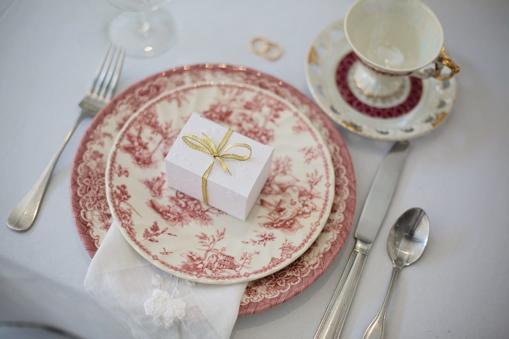 Tischdeko für die Vintage Hochzeit