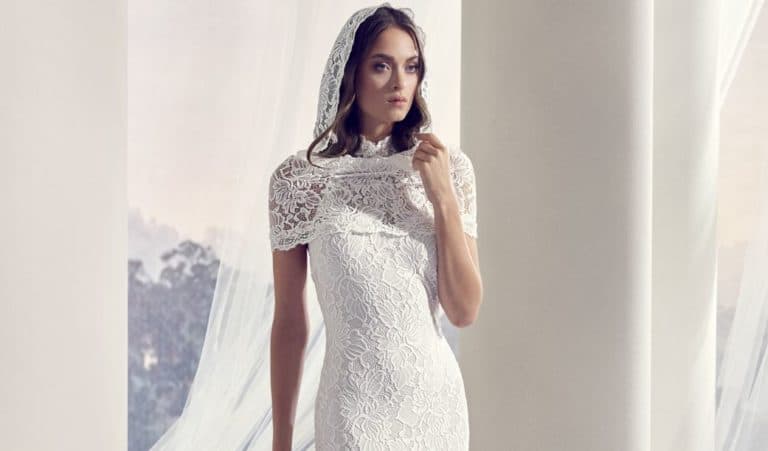 Slim Dress: Ein klassisches Brautkleid ohne Pomp