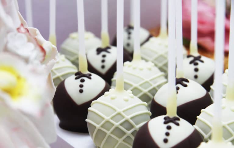 Unwiderstehliche Wedding Cake Pops