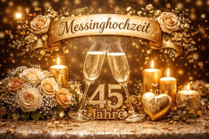 45. Hochzeitstag Messinghochzeit 45. Hochzeitstag Messinghochzeit