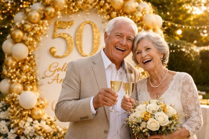 50. Hochzeitstag Goldene Hochzeit