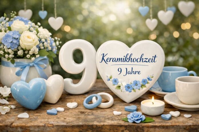 9. Hochzeitstag Keramikhochzeit