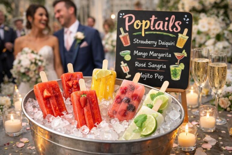 Poptails Hochzeit