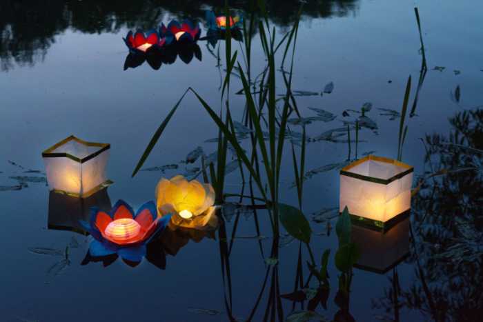 Schwimmlaternen