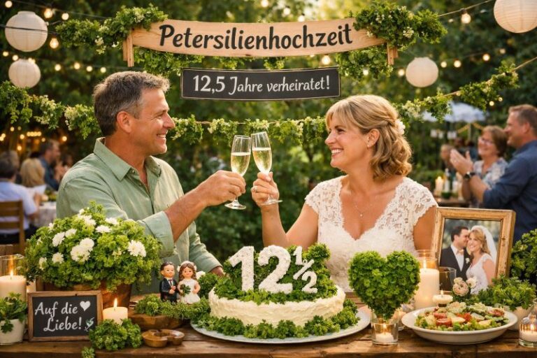 12,5. Hochzeitstag Petersilienhochzeit