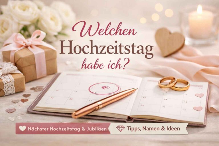 Welcher Hochzeitstag