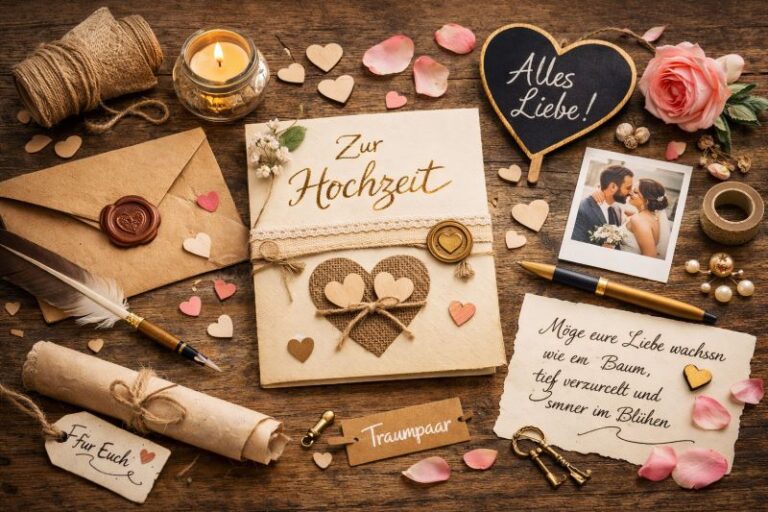 originelle Glückwünsche zur Hochzeit
